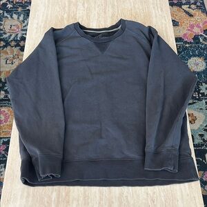 Mack Weldon Men's Dark Gray Crewneck Sweater